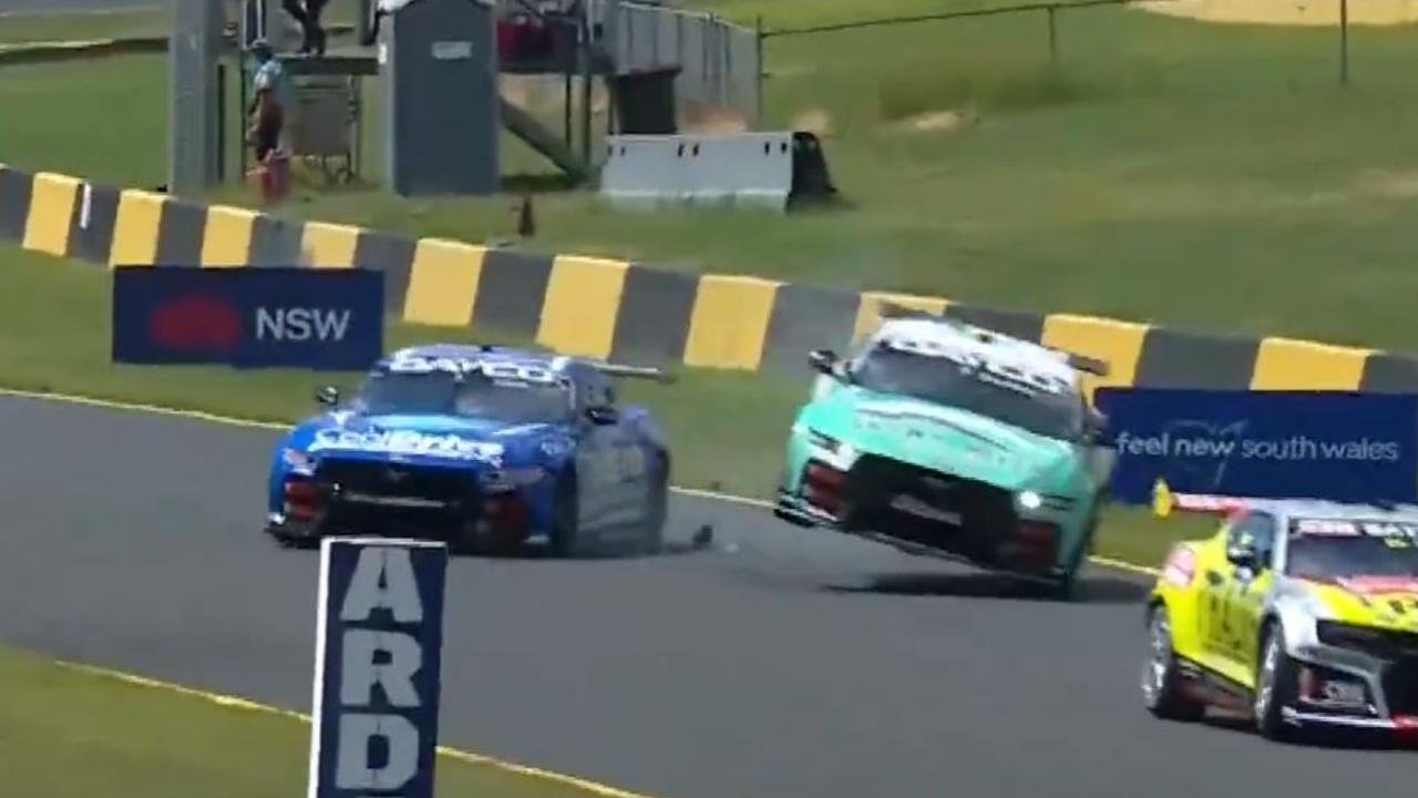 Aaron Love and James Courtney Crash, Collision, video, reactions, qualifying pressure