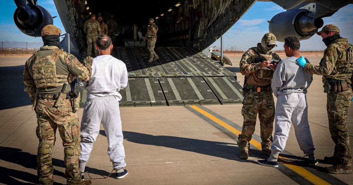 Trump administration has cleared the migrants out of the Guantánamo Bay