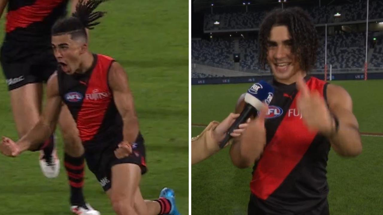 Isaac kako four goals in the existing party winning win and geelong, highlights, interview, video, latest news