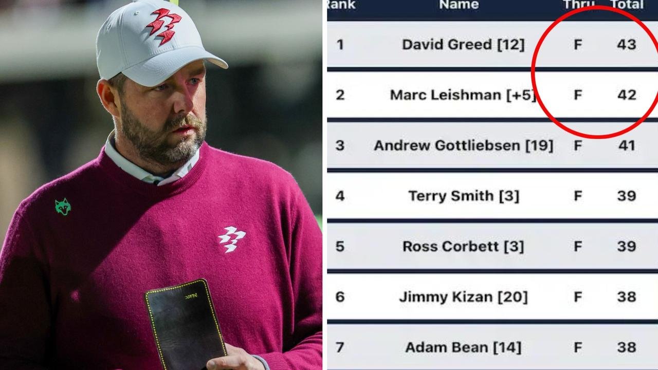 Marc Leishman loses the local tournament after the course register