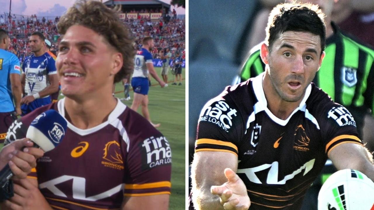Reece beals dig to Shane Flanagan, Ben Hunt, What do you say, Broncos flying, wildlife, beef