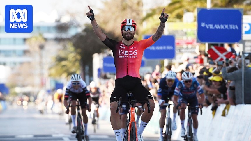 Algara's tour of a chaos as peloton goes wrong and the striped winner of win in spite the way