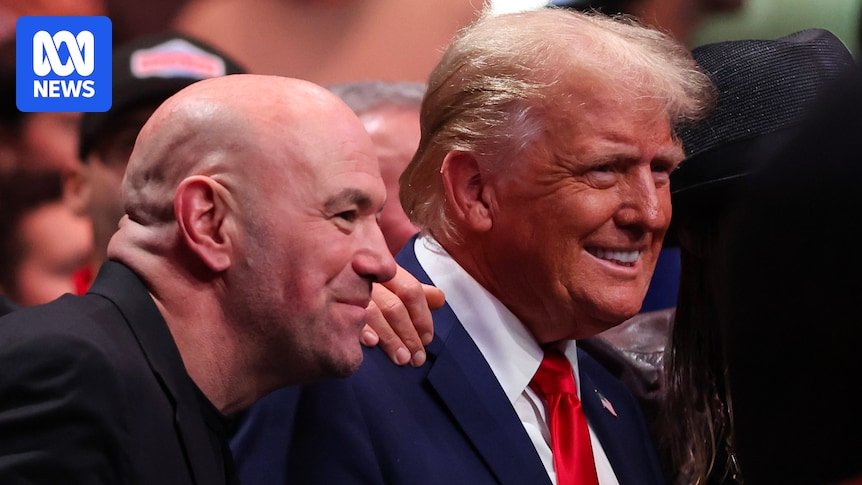 NRL Las Vegas Guests to Donald Trump, Dana White Backlash Prompt by Ribbon White Australia