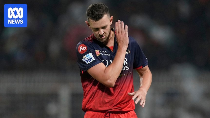 Josh Hazlewood brings the Brutal of Brutal OisLaught as Gujarat Titans beat Ralal Bangalore challenges in Ill Cloas