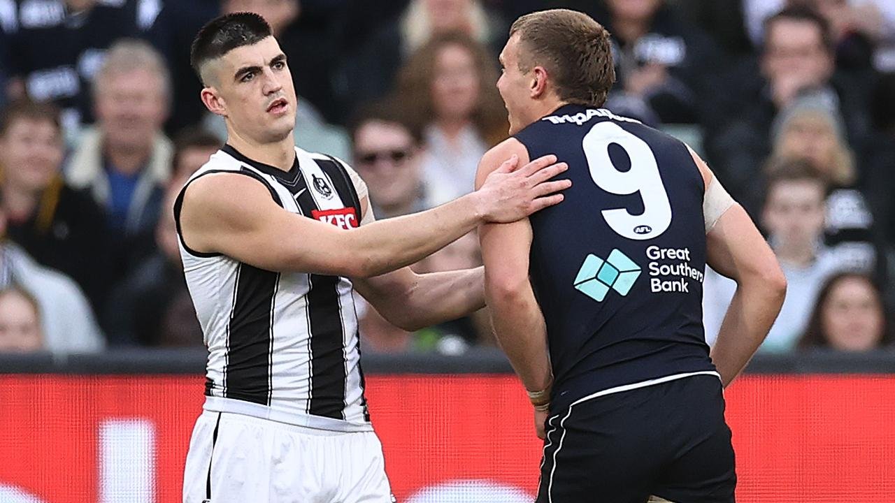 Collingwood Fri Anteprima Maria Colillon, Collingwood Schedule in AFL Story, Nank Buckley on Brayden Mayard, last news