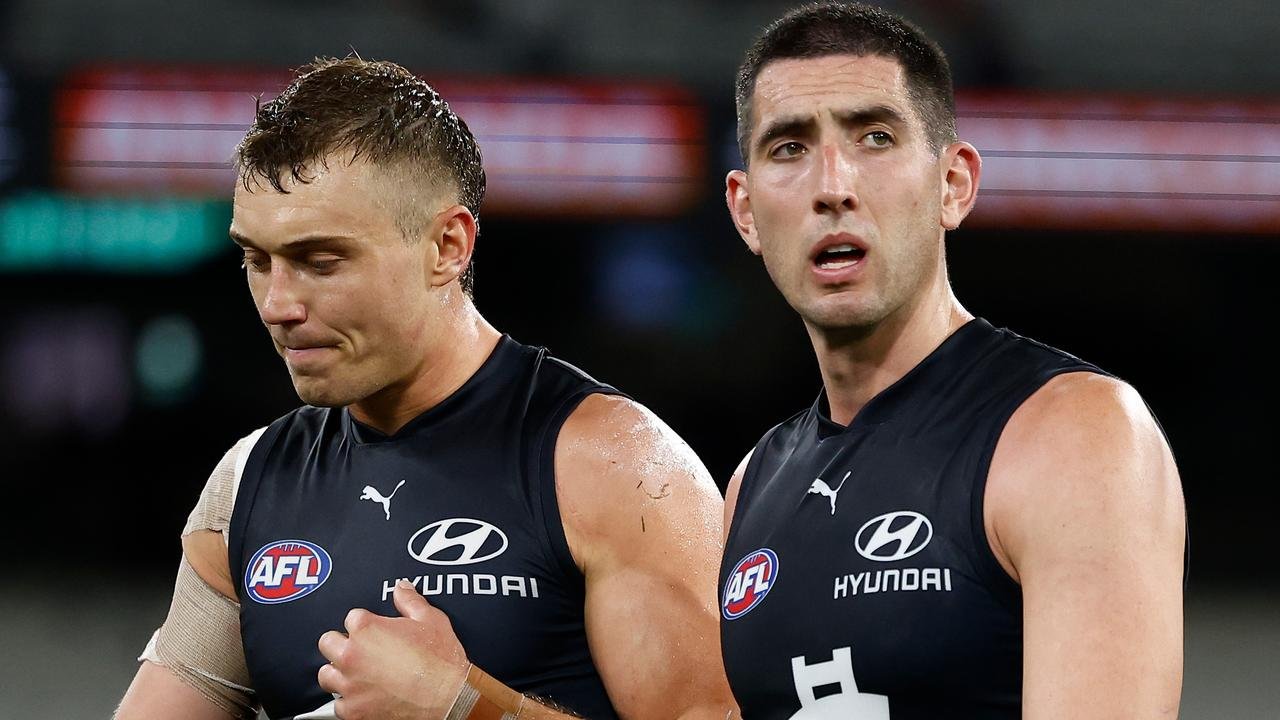 Jacob Weiter asks to the Carlton's mental toughness, Post-match interview, comments, reactions, the latest news
