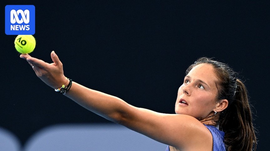 Chair Kasatkina celebrates the first official day as a Australian player "as Ranking WA WA WA