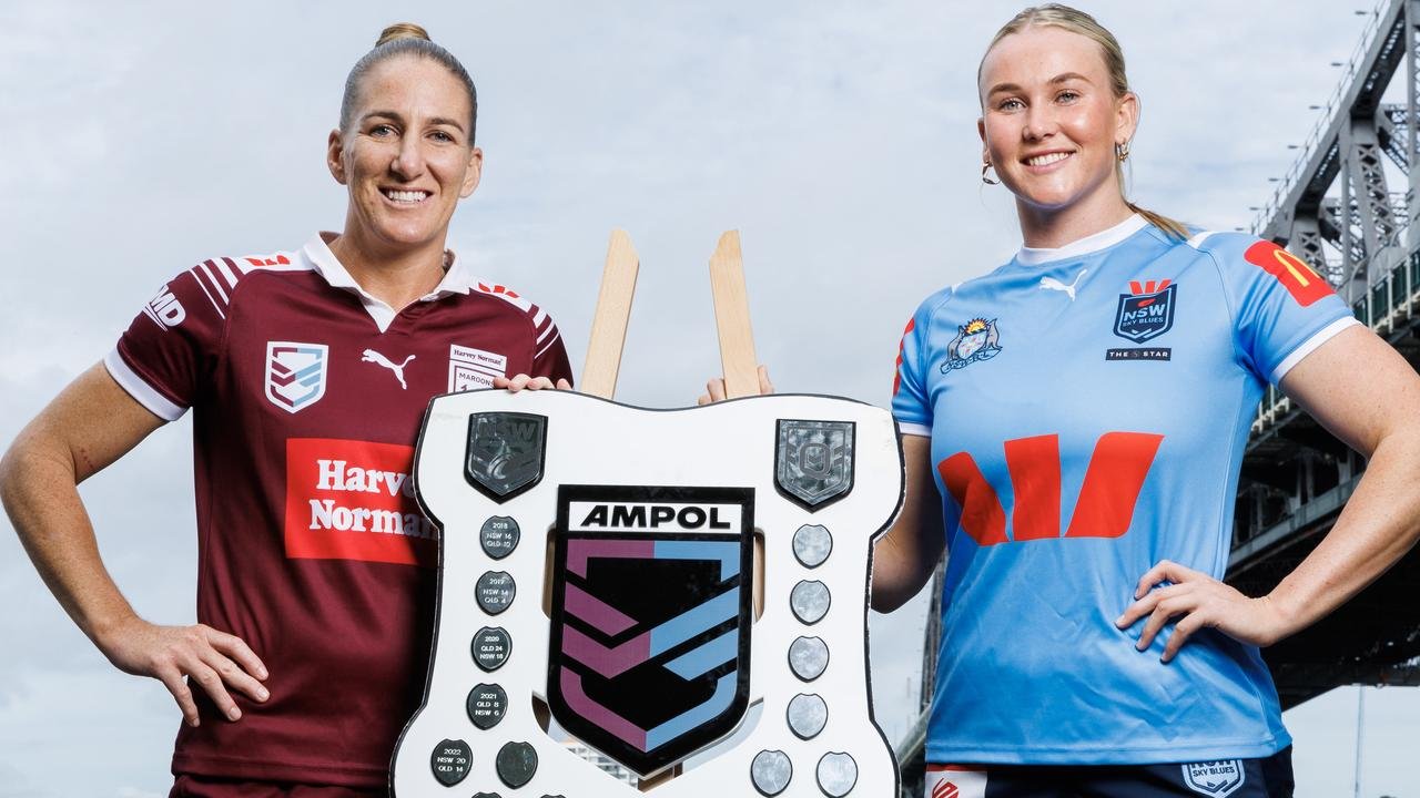 WOMEN MAROON vs. NSW Sky blues, you live, craft, crafts, pouches, video, ali Brigginshaw, Jamie Chapman