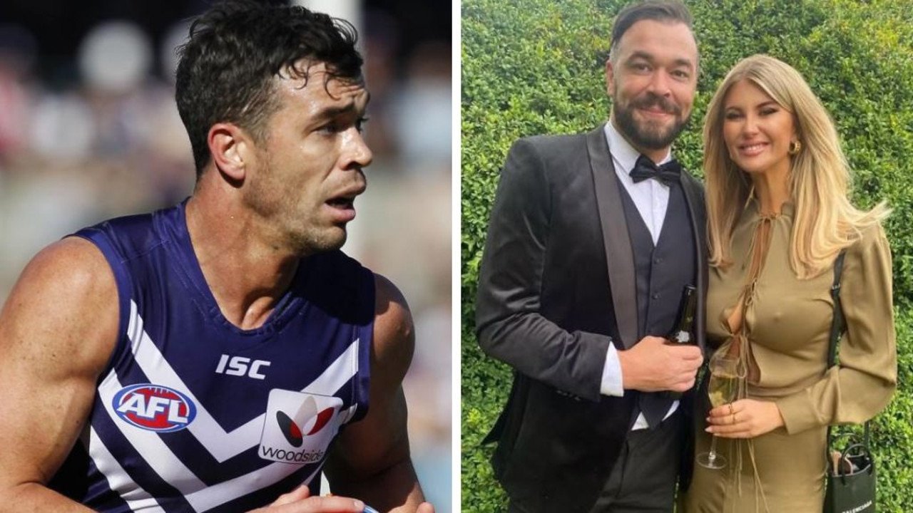Ex-Fremantle Dockers AFL Player Ryan Crowley Charlged with Mafs Star Stre Lauren Dunn Dunn