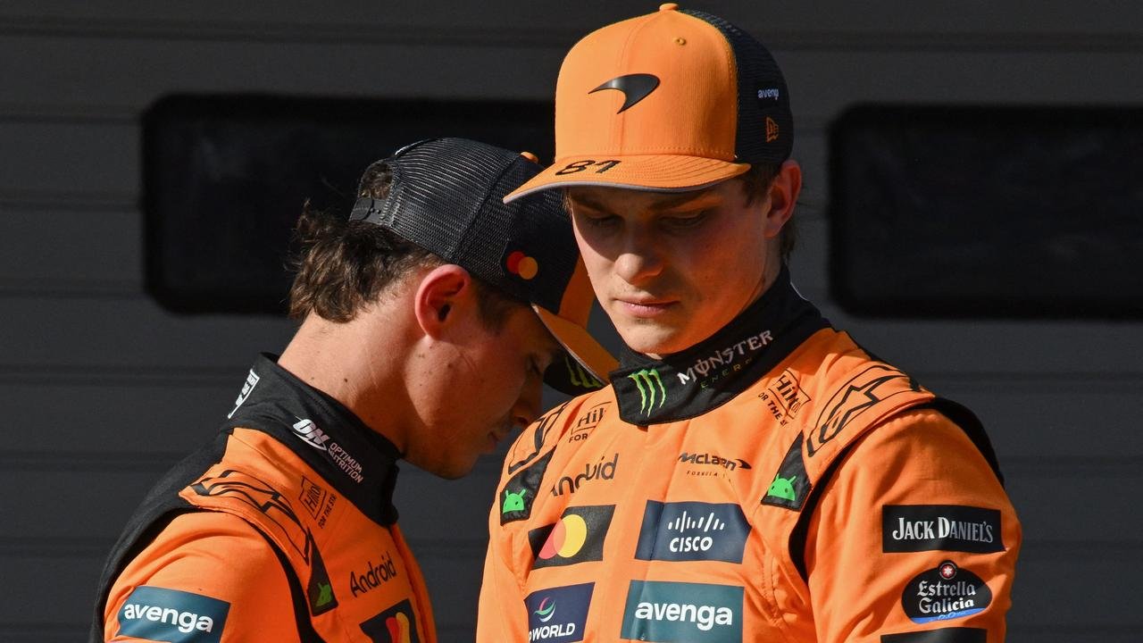 MCLaren Brown Zak says he is inevitable oscar losses and loba norris has to collapse in the championship of the government