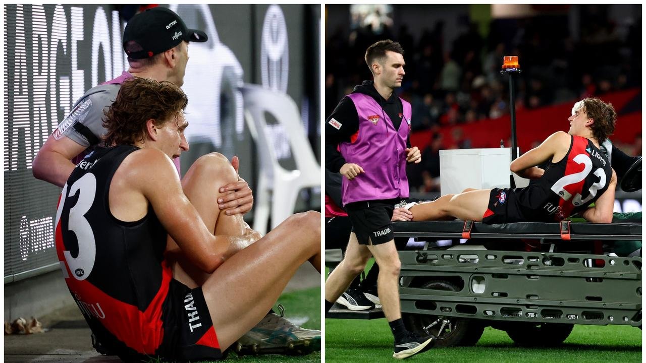 Harrison Jones Ankle, Virgin Persagini, Breaks, Retain, Bomberne Melbourne vows