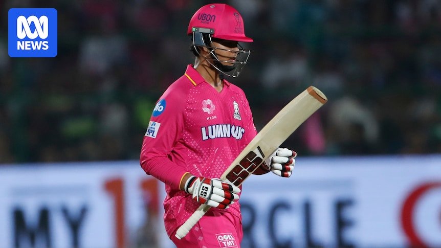 Rajasthan Royals 14-Old Vain vaibhav outside for a duck in loss to Indians Mumbai
