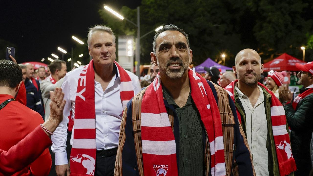 Adam Gooodes back to the SCG with Sydney Swans 2005 Team Premiership, Adelaide Corsi