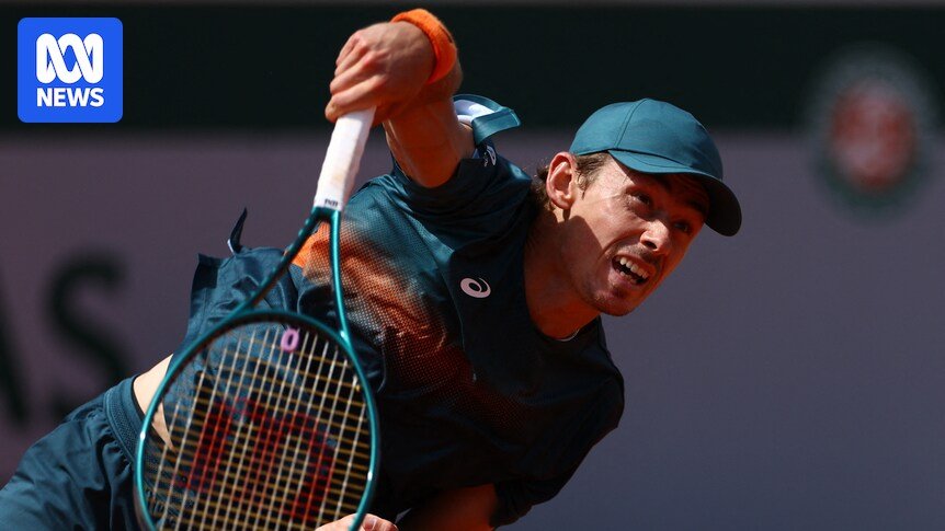 French open: Alex de Minaur Blows Due-Lead against Laxander Bublik