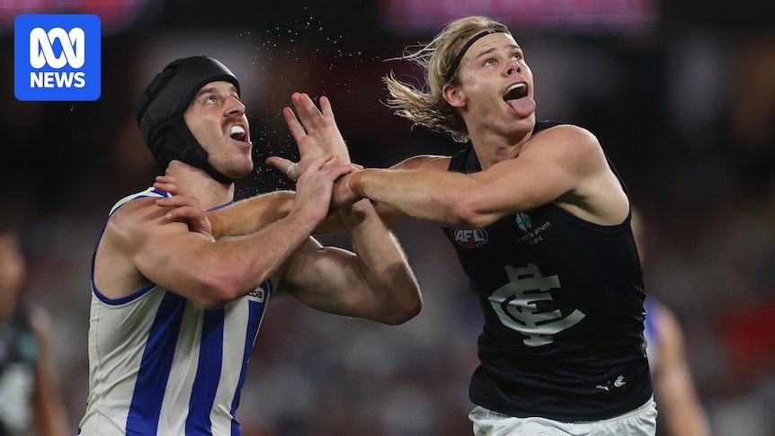 AFL LIVE: Carlton vs North Melbourne, Port Adadia vs Sydney, Collingwood Vs St Kilda - Partitues, Stats and comment