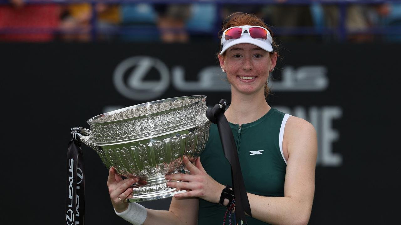Maya Joint WINS EST6Y, the Second Title of WTA, saved four match points, Australian teenage