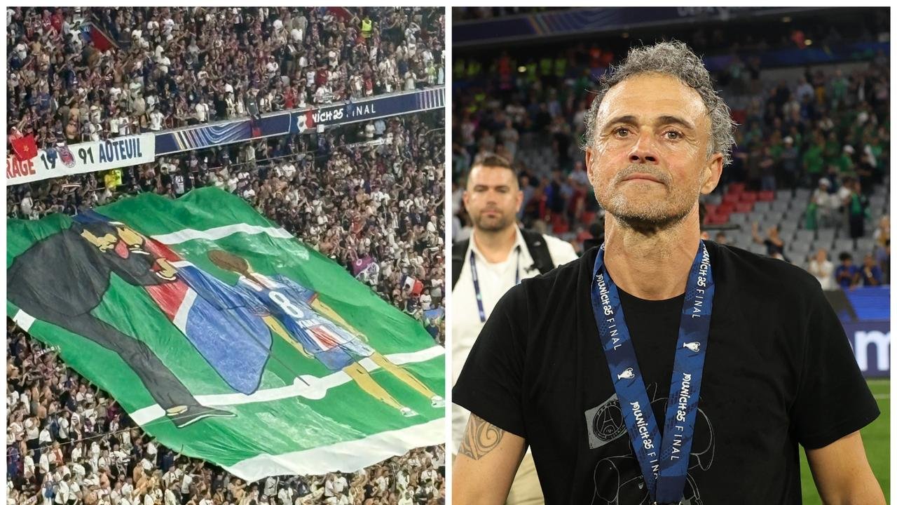 Psg fans has nice act of fen for Luis enrique lattine xana, news, reaction