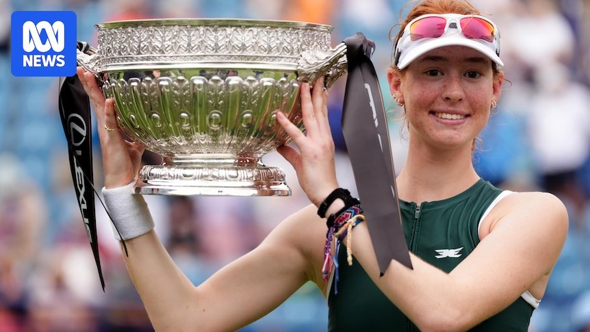 Maya Joint Digs Deep at Eastbourne open to beat Alexandra Eala for the court title