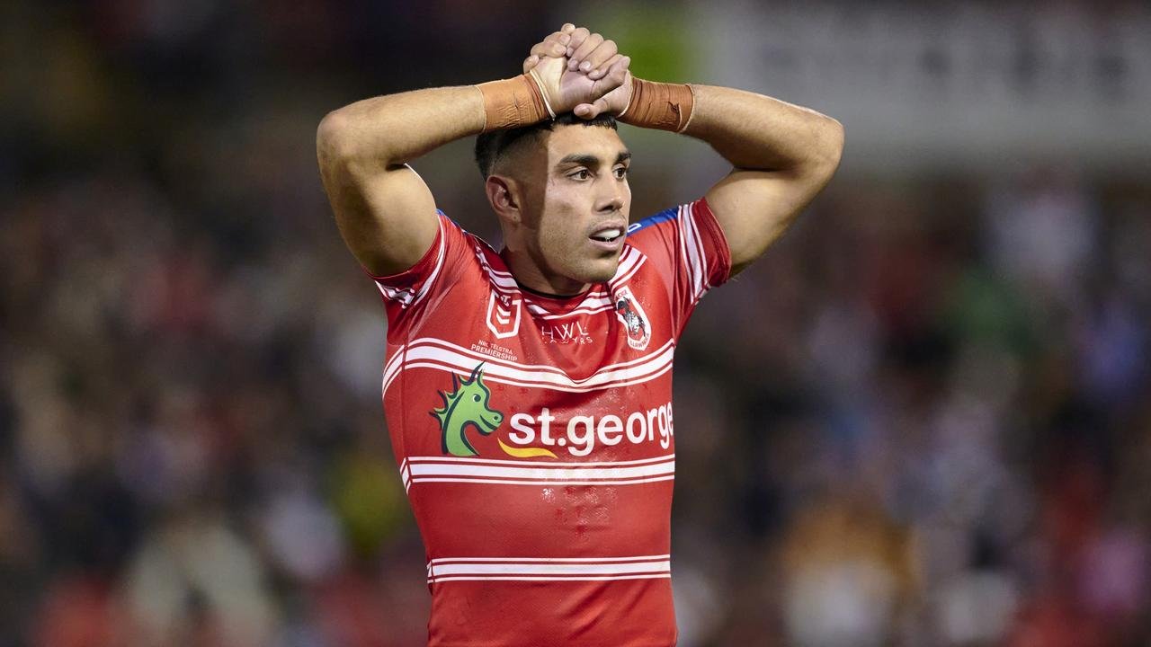 Tirell sloan free to negotiate traval Club, San George Ita Dragonis Scamalli Eels, round 17, Shane Flanagan