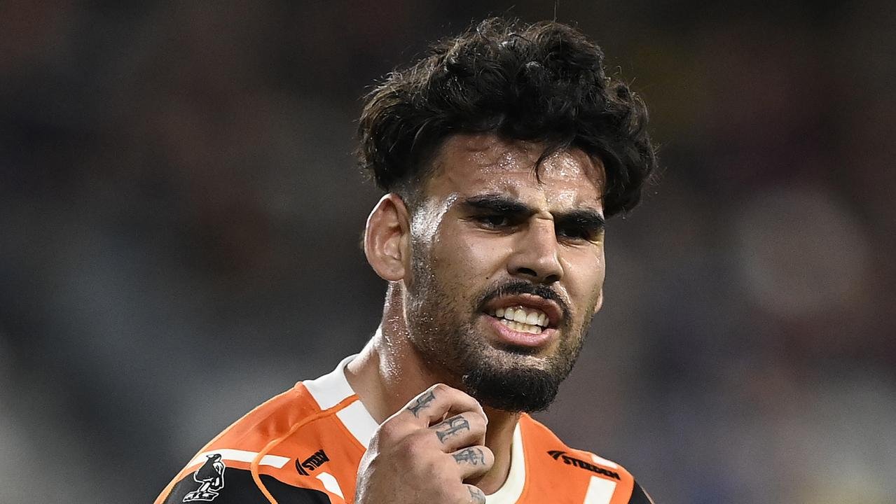 West Tigers vs canberra Baides, scores, party, stats, terill may, jedu deduct, jarome lai