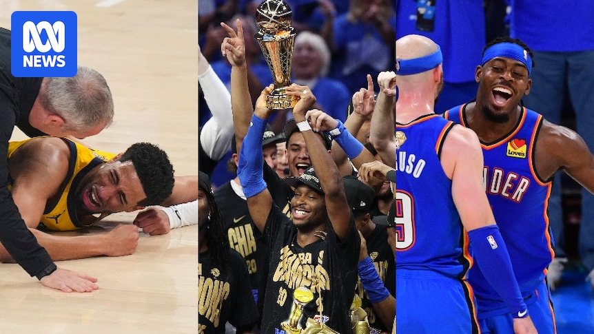 Final NBA Hits: Haliburton Tyresan suffers Shai GilGeous-Alexander's shake and Thunder of Moonball Moon