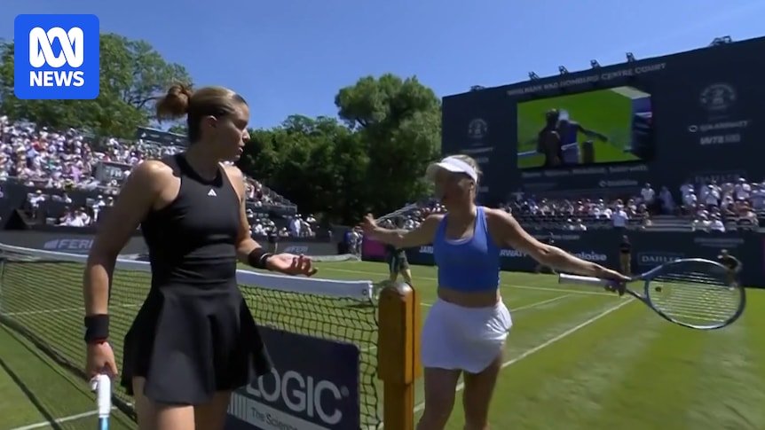 Yulia Lawes extends Tenny Tenny Tenny with a post-marriage exchange with Mary Sakkari