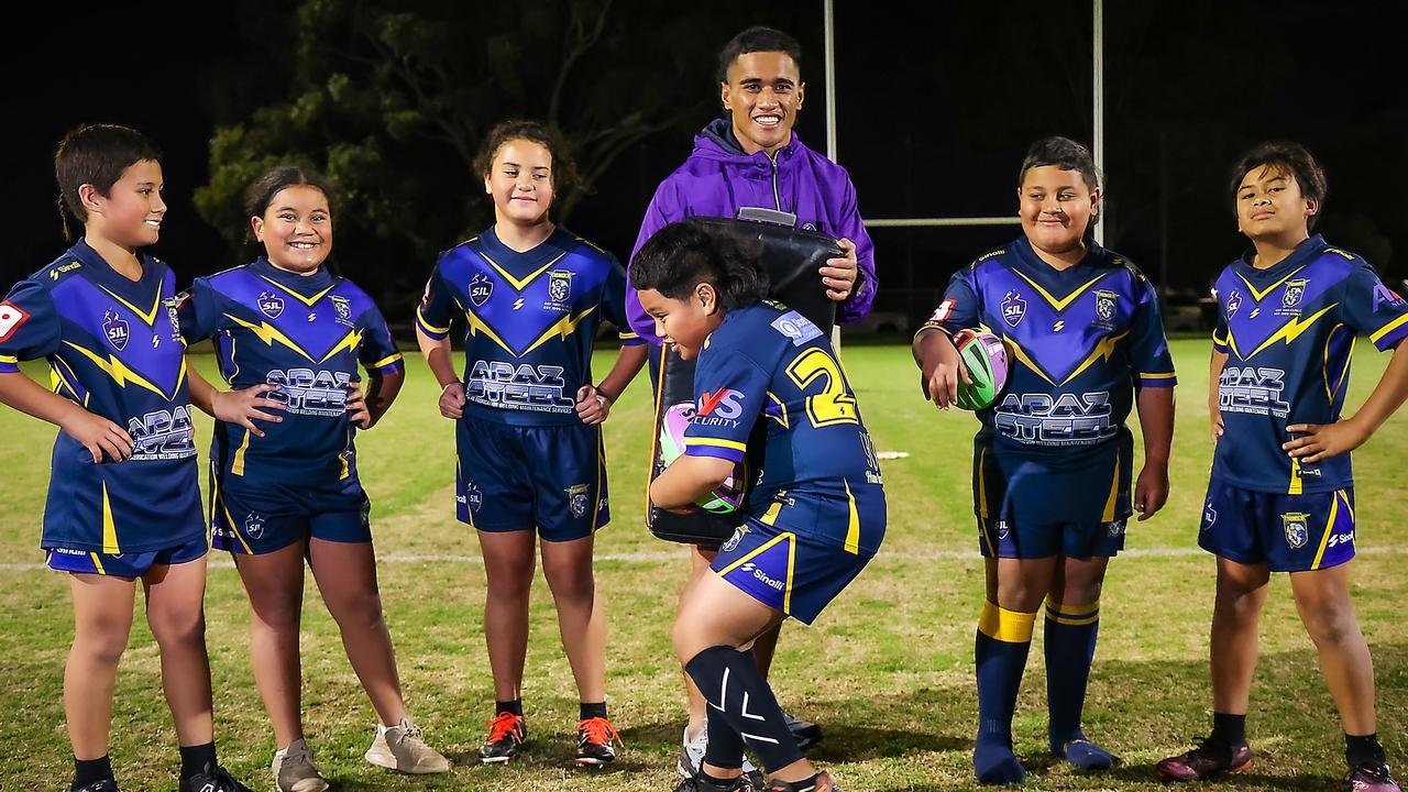 SA. FA'alogan and Melbourne Storm Keen for the more overthians to play for the club, round 17, juniors
