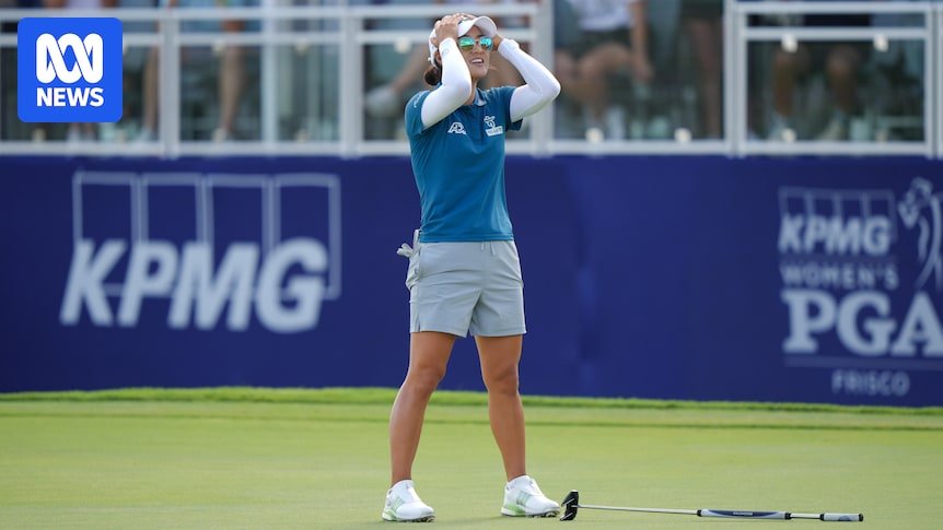 How minjee Lee found a slice of home via the brother's message after won its third of golf