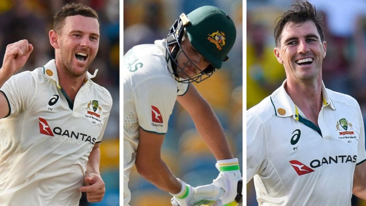 West Indie Australia first test, played valuables, Sam Konstas, Josh Hazlewood, Videos, Highlights