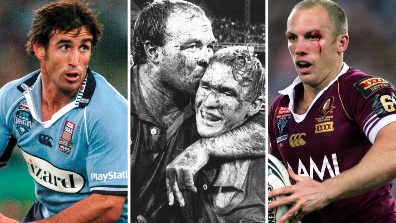 Top 10 Plain State of Actory of All times, Wally Lewis, Andrew Johns, Darren Langy, Shangy Johns and Cooper Cronk