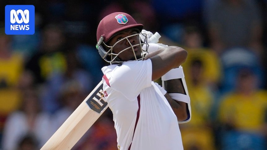 The Western Binders Hope Shai and Roston Chase Lead Account against Australia on Day of the First Try to Kensington Oval