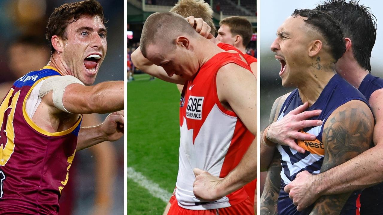 AFL 2025, round 12 results, three analysis words