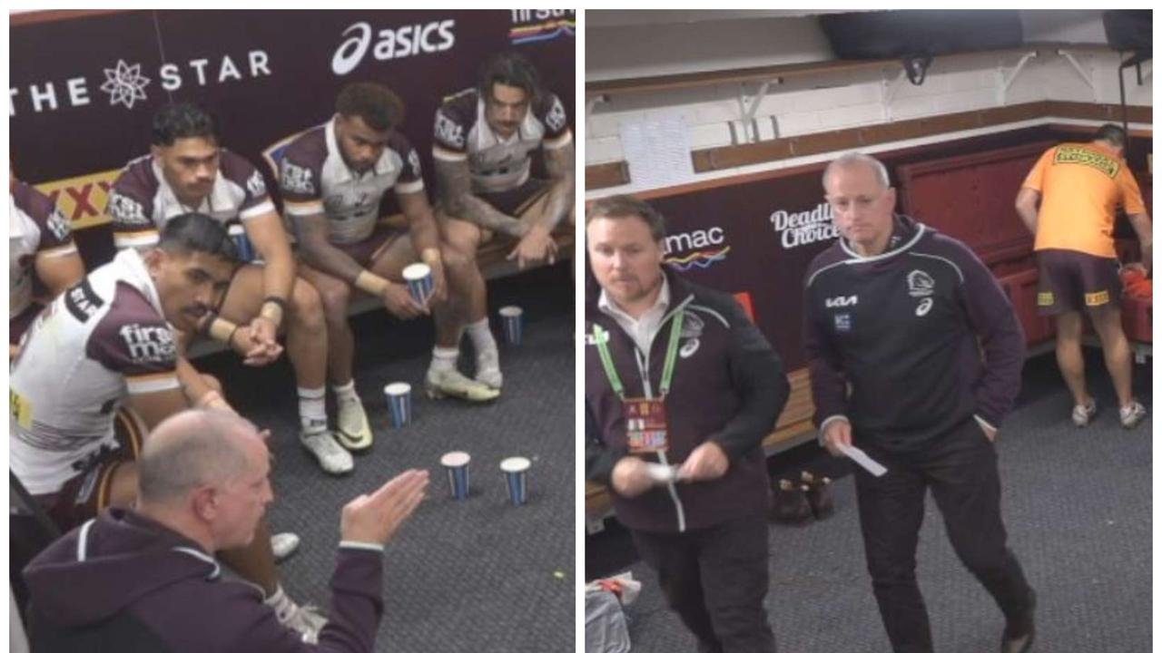 Brisbane Broncos Post-match Address, Michael Maggle Maggle, Broncos Losses to Sea Eagles, Fil Rothfield, Video, High lightights