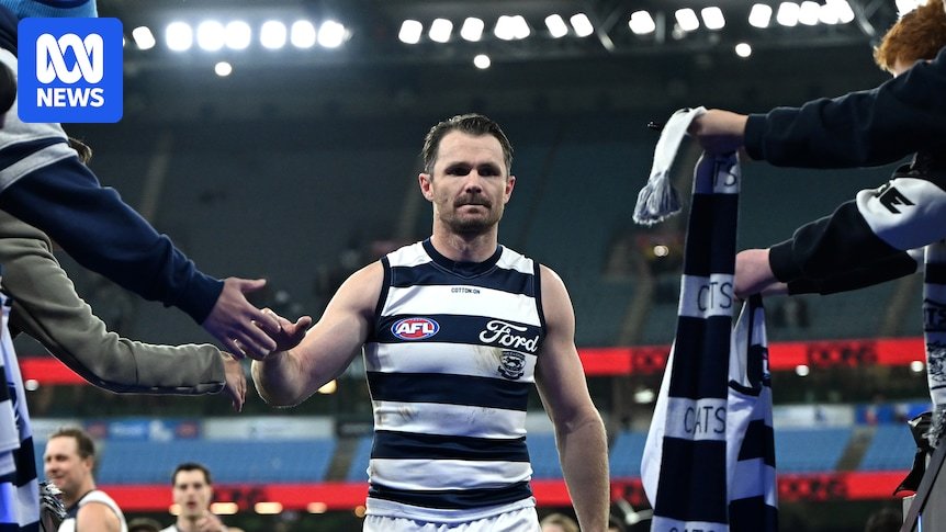 Geelong Skipper Patrick Pactrick his 350th AFL game against Brisbane on Friday