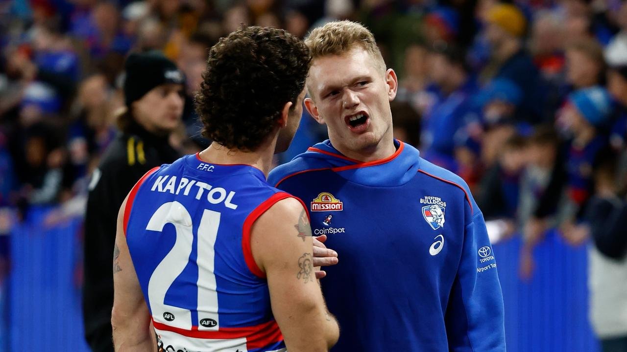 Bull Western Bulldogs Luke Beveridis discuss the Future of Adam Adam Adam Dest