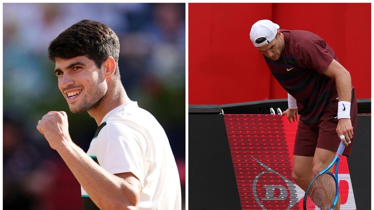 Queen Clubs, results, Score, Carlos Alarmaz win vinature, Jack Dorper Rocquet